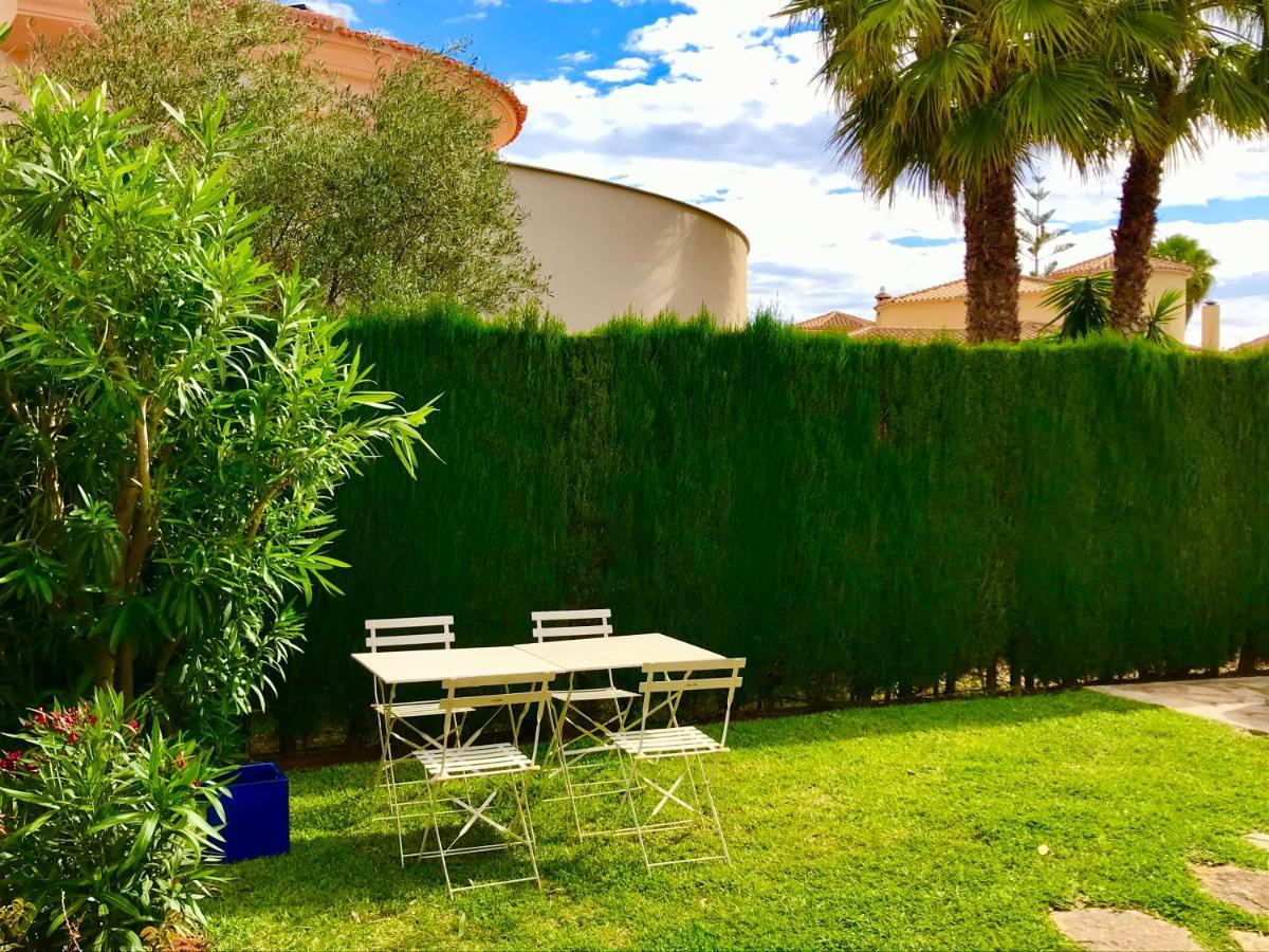 Villa Con Jardin En Oliva Nova Golf A 100M De La Playa エクステリア 写真