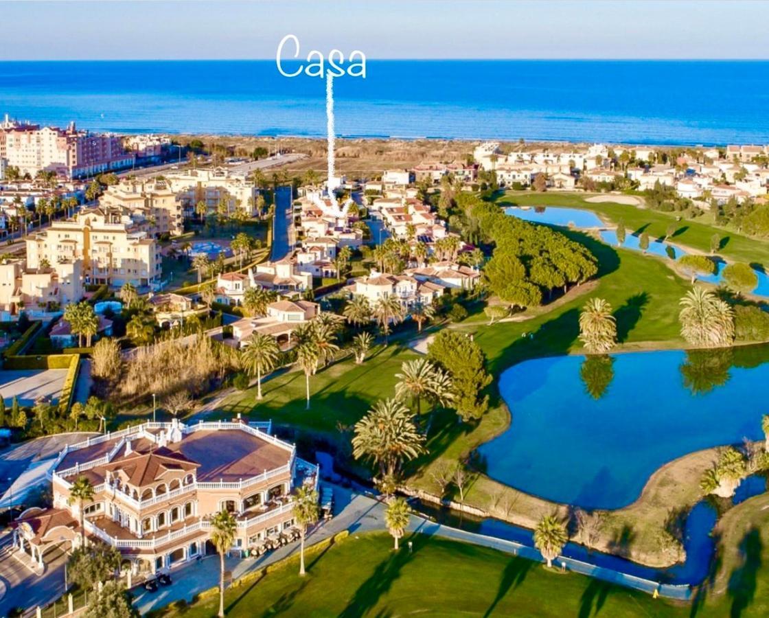 Villa Con Jardin En Oliva Nova Golf A 100M De La Playa エクステリア 写真